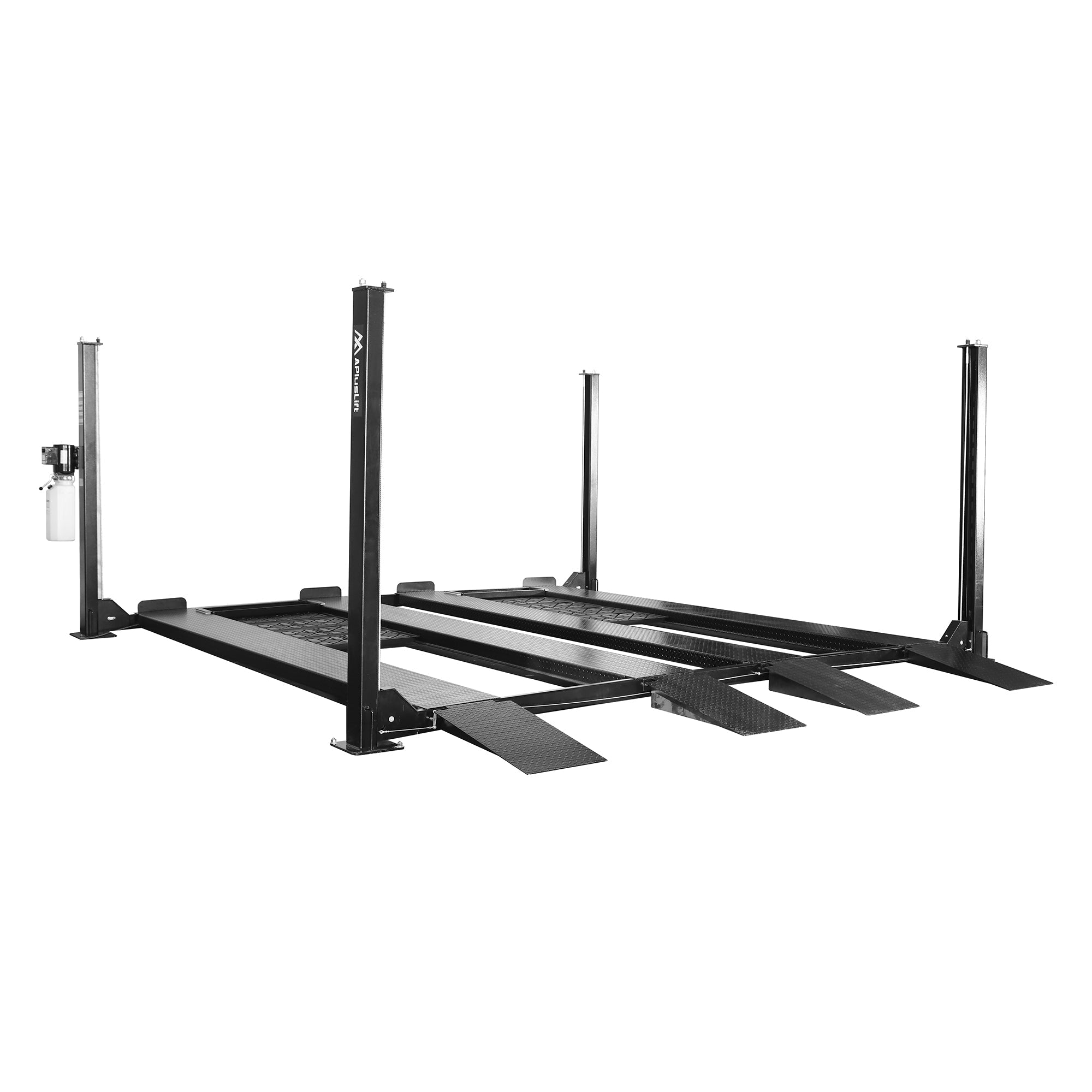 APlusLift 9,000LB 4-Post Double Deck Parking Storage Car Lift – HW-9KDP