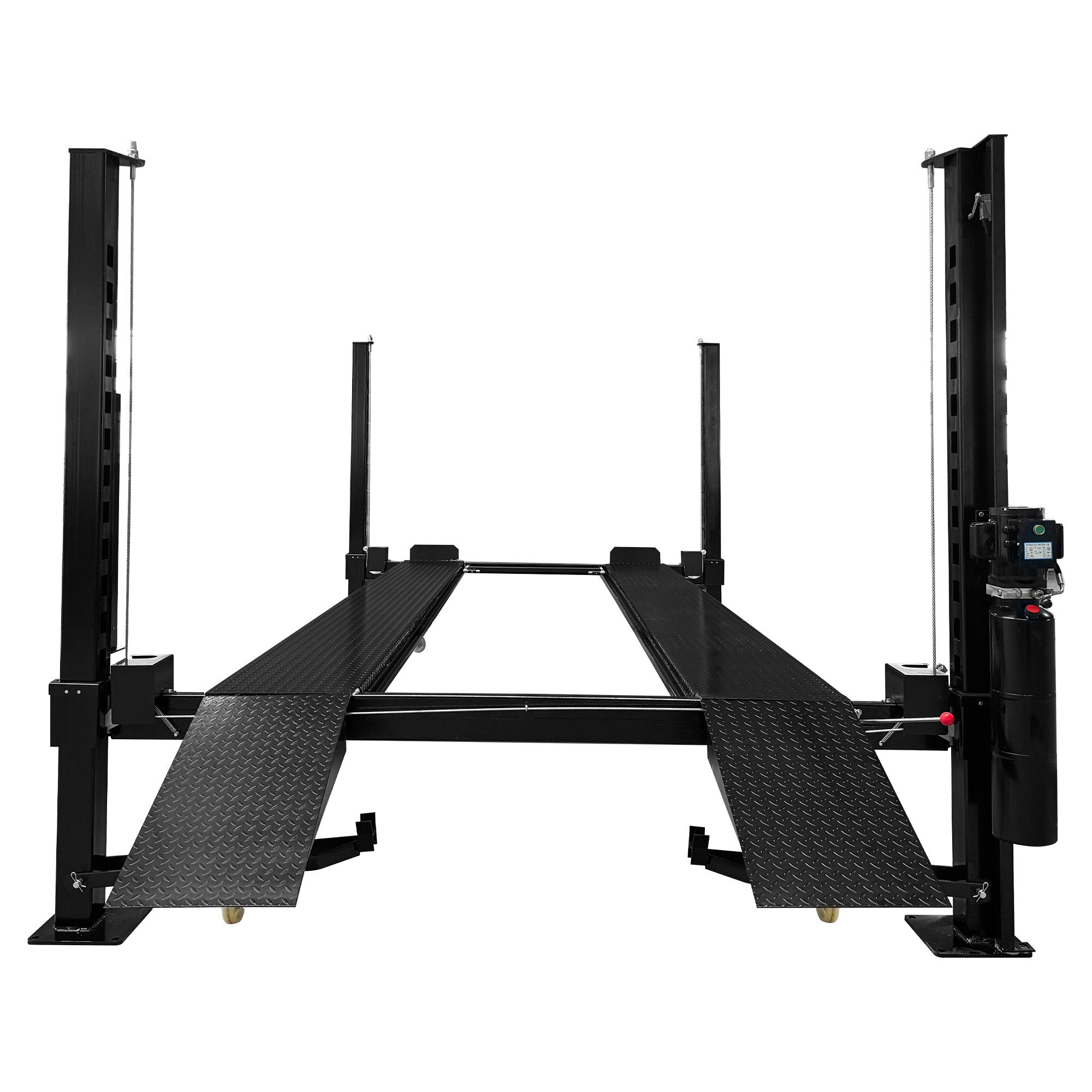 APlusLift 11,000LB 4-Post Portable Parking Storage Service Car Lift – HW-4P11S
