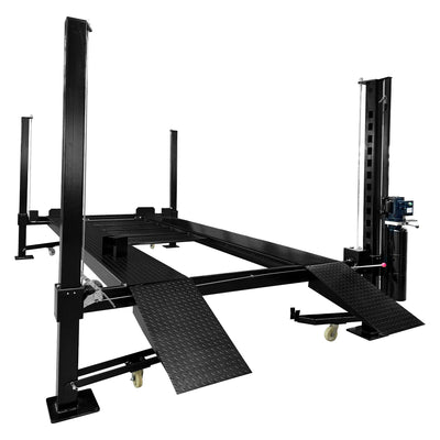 APlusLift 11,000LB 4-Post Portable Parking Storage Service Car Lift – HW-4P11S
