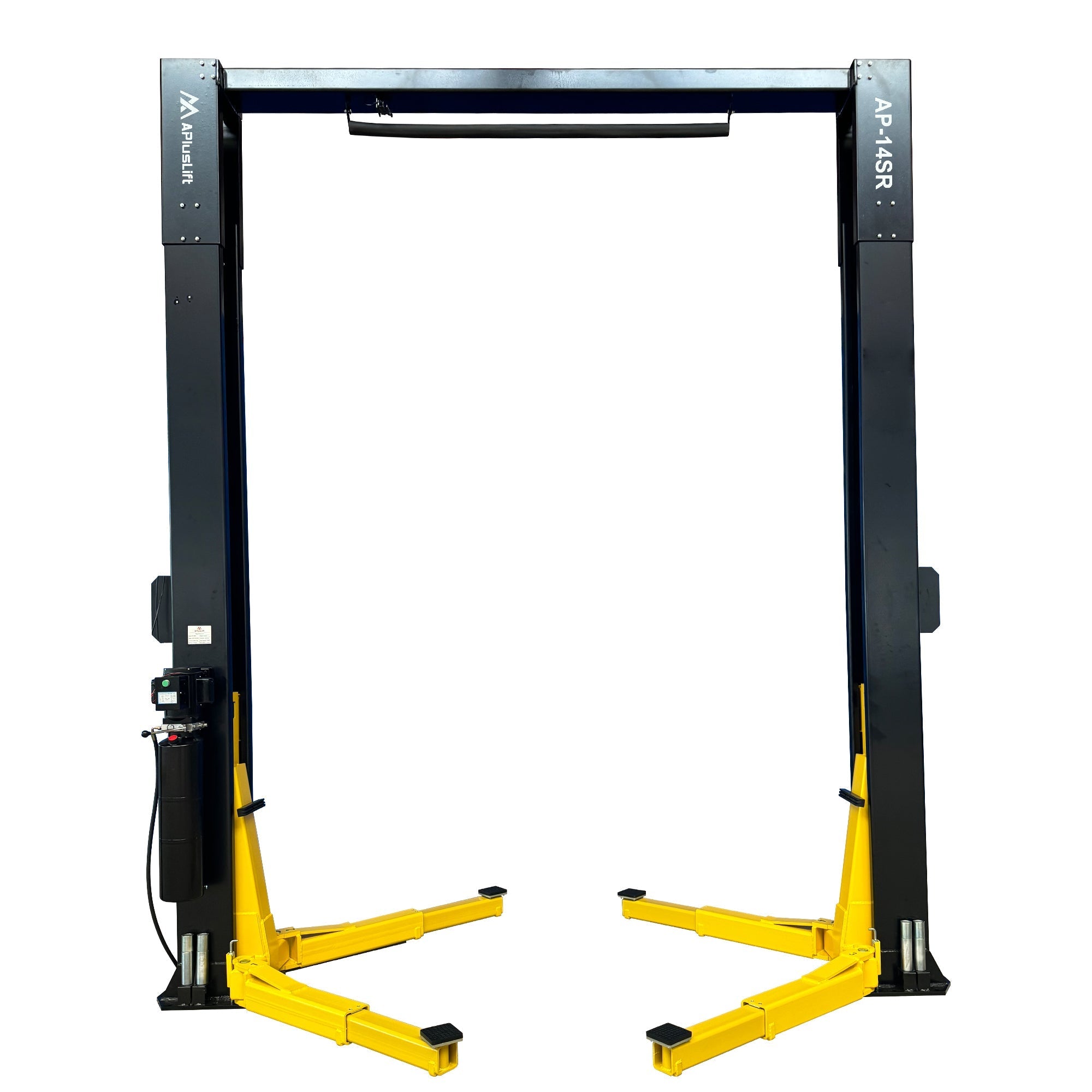 APlusLift 14,000LB 2-Post Overhead Single Release Direct Drive Car Lift with 3 Year Warranty – AP-14SR
