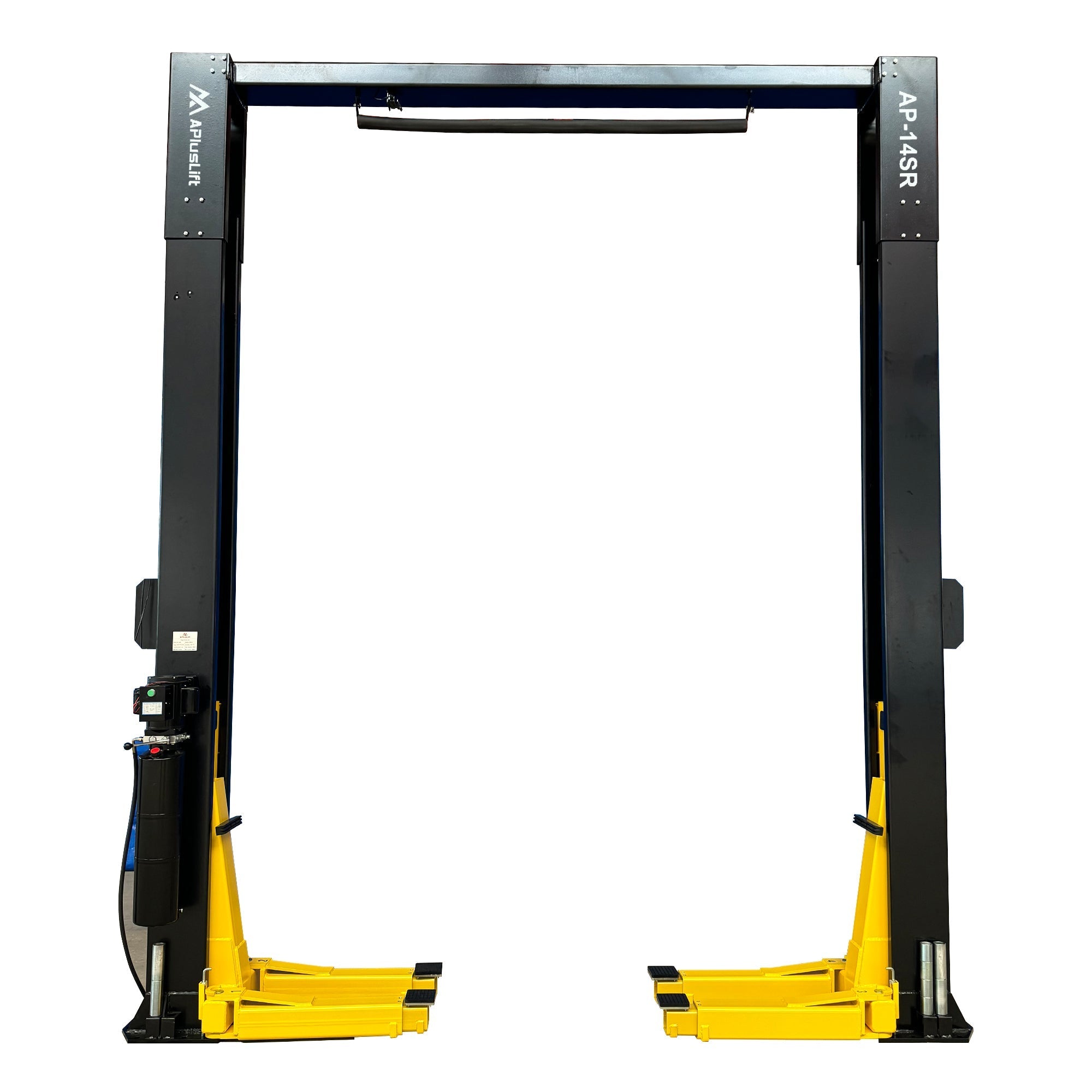 APlusLift 14,000LB 2-Post Overhead Single Release Direct Drive Car Lift with 3 Year Warranty – AP-14SR