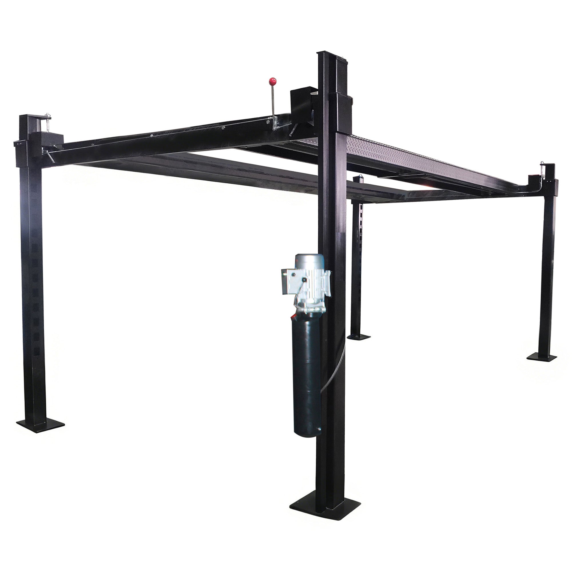 APlusLift 11,000LB 4-Post Portable Parking Storage Service Car Lift – HW-4P11S